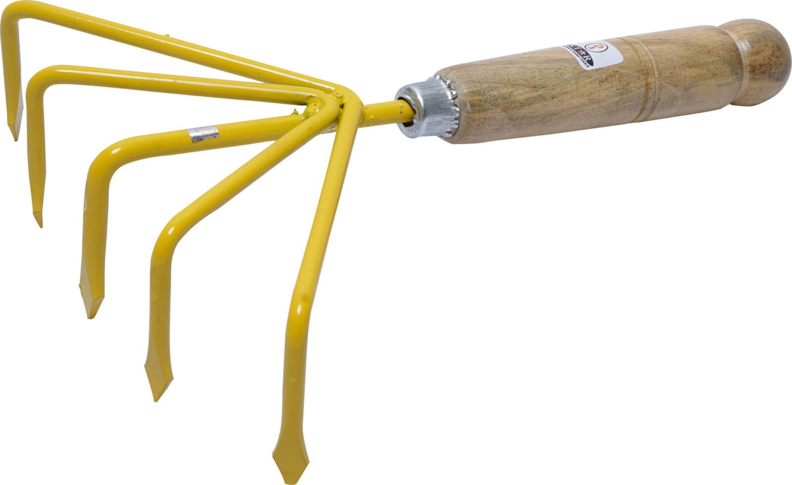 Seed Cultivator SSCW-812, Broad [5 Prong] - Wooden